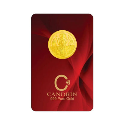 CANDRIN 999 GOLD MAHALAXMI COIN