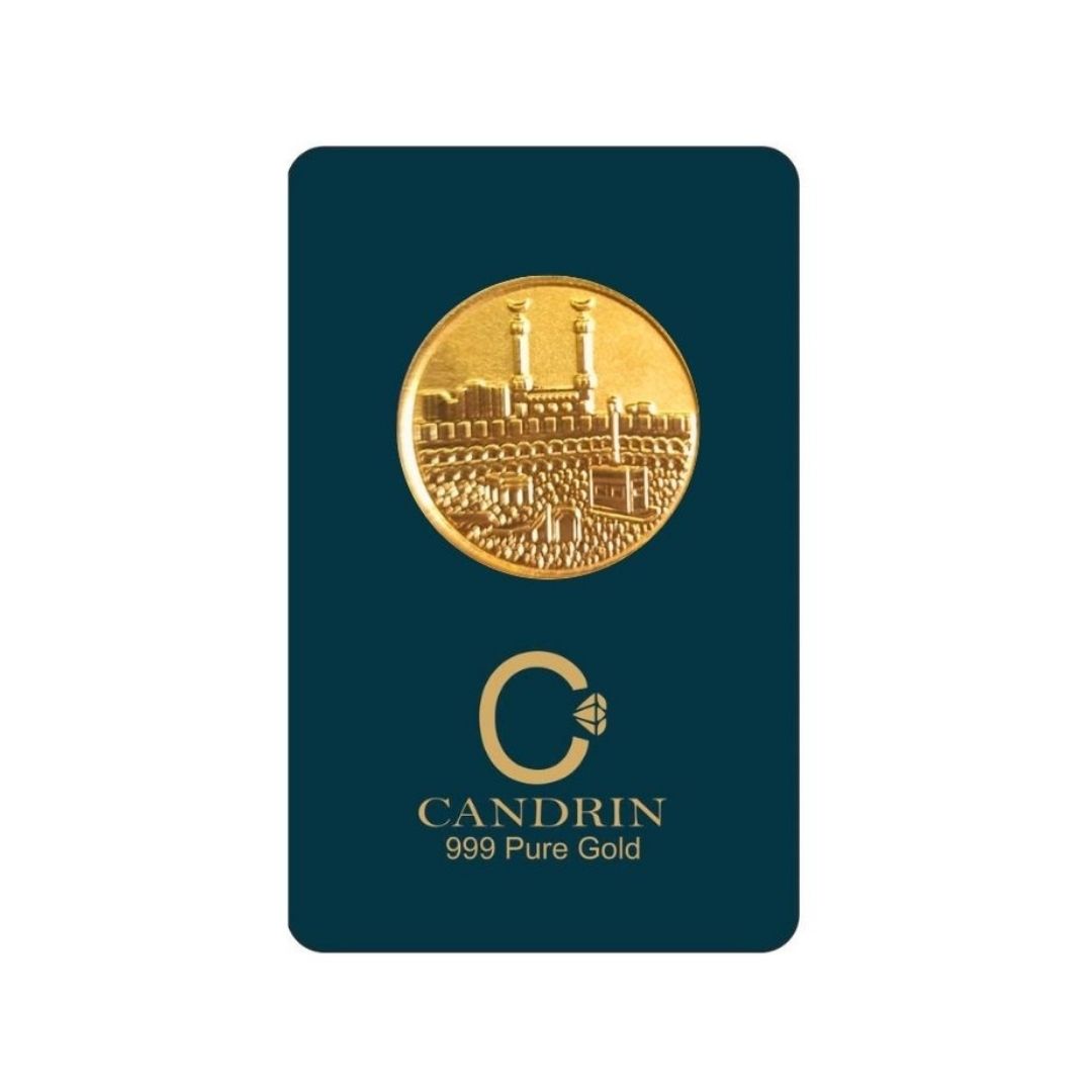 CANDRIN 999 GOLD MADINA COIN