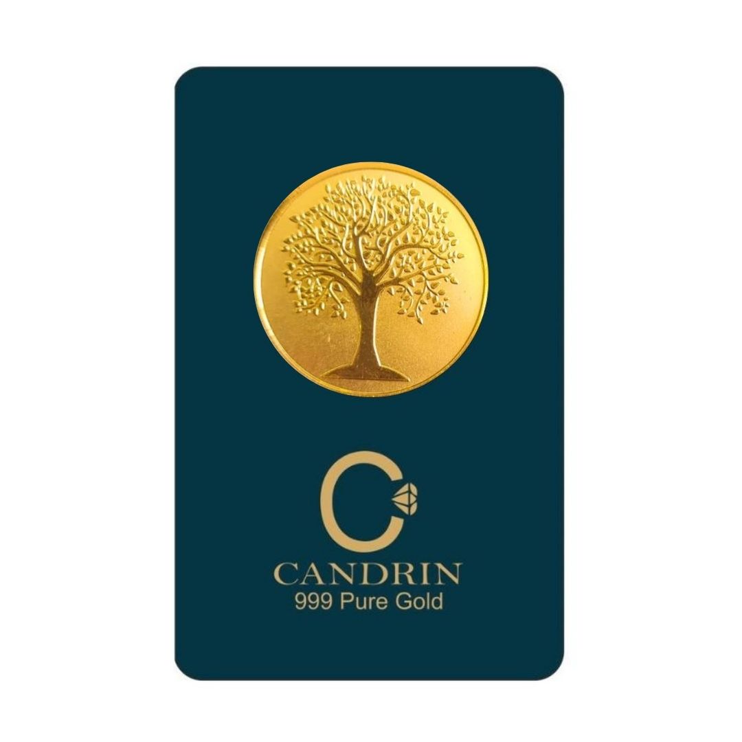 CANDRIN 999 GOLD BANYAN TREE COIN