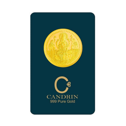 CANDRIN 999 GOLD MAHALAXMI COIN