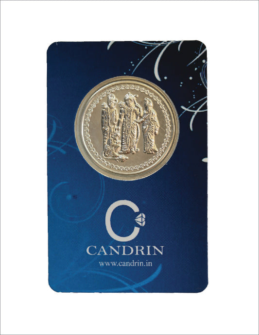 CANDRIN 999 SILVER 1GM COIN PACK OF 5