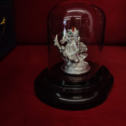 Punch Mukhi Hanuman Ji 999 Silver Idol