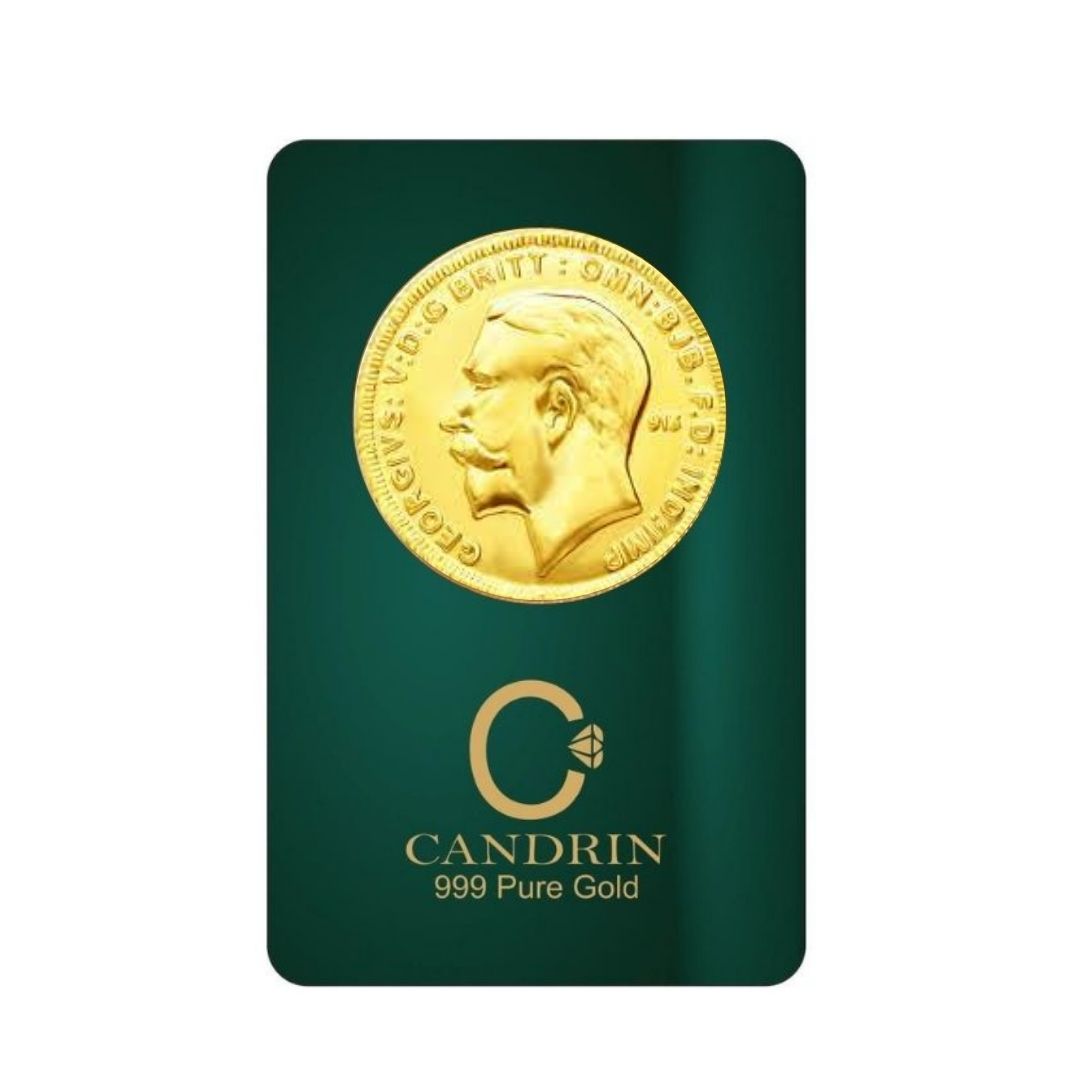 CANDRIN 999 GOLD GEORGE COIN