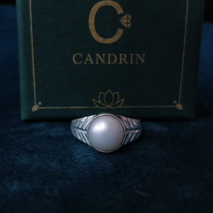 Candrin Perl Gents Ring