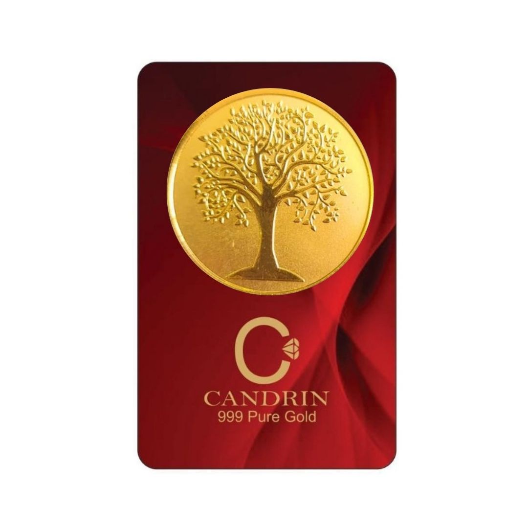 CANDRIN 999 GOLD BANYAN TREE COIN