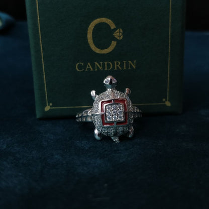 Candrin Rubbel Tortoise Gents Ring