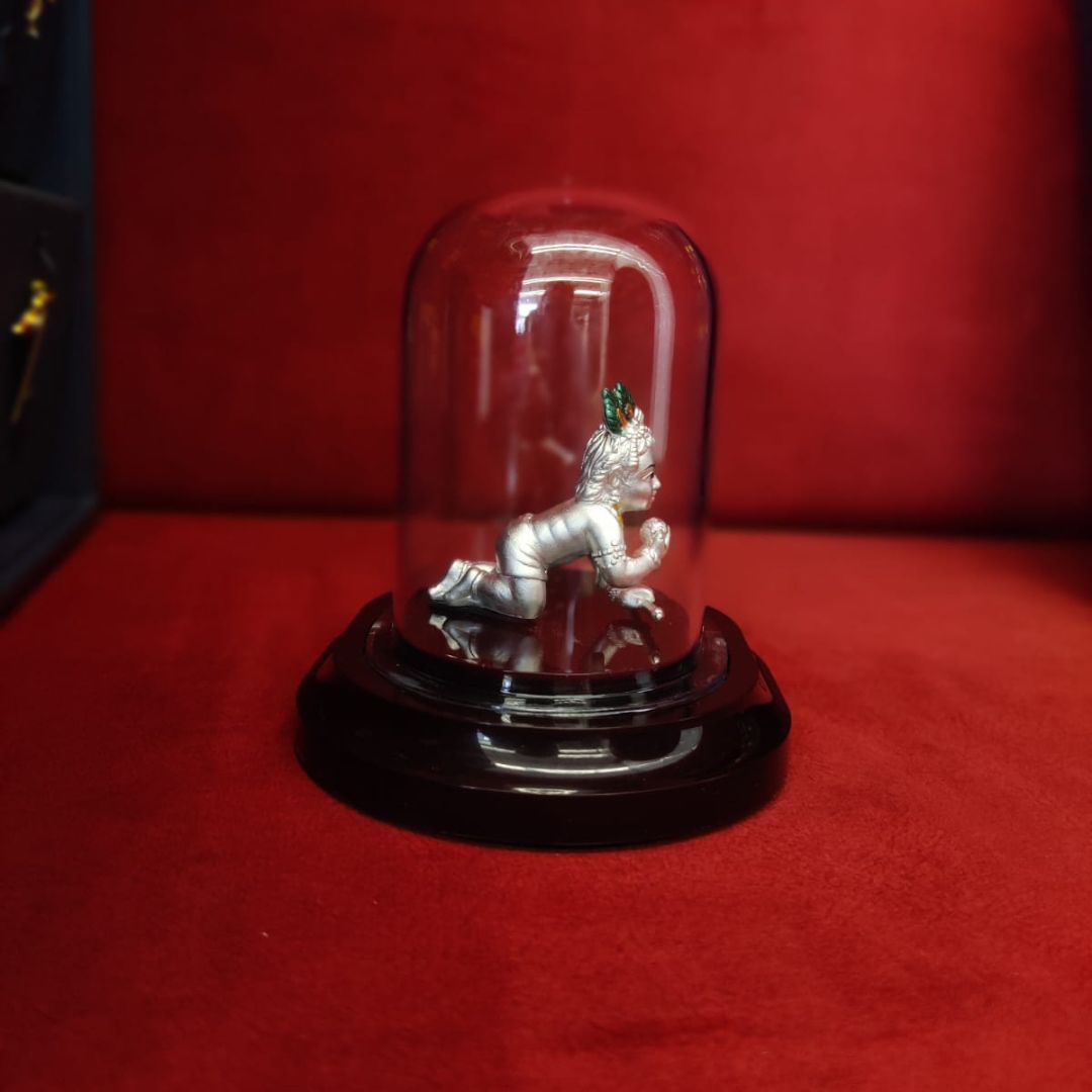 Laddu Gopal Ji 999 Silver Idol