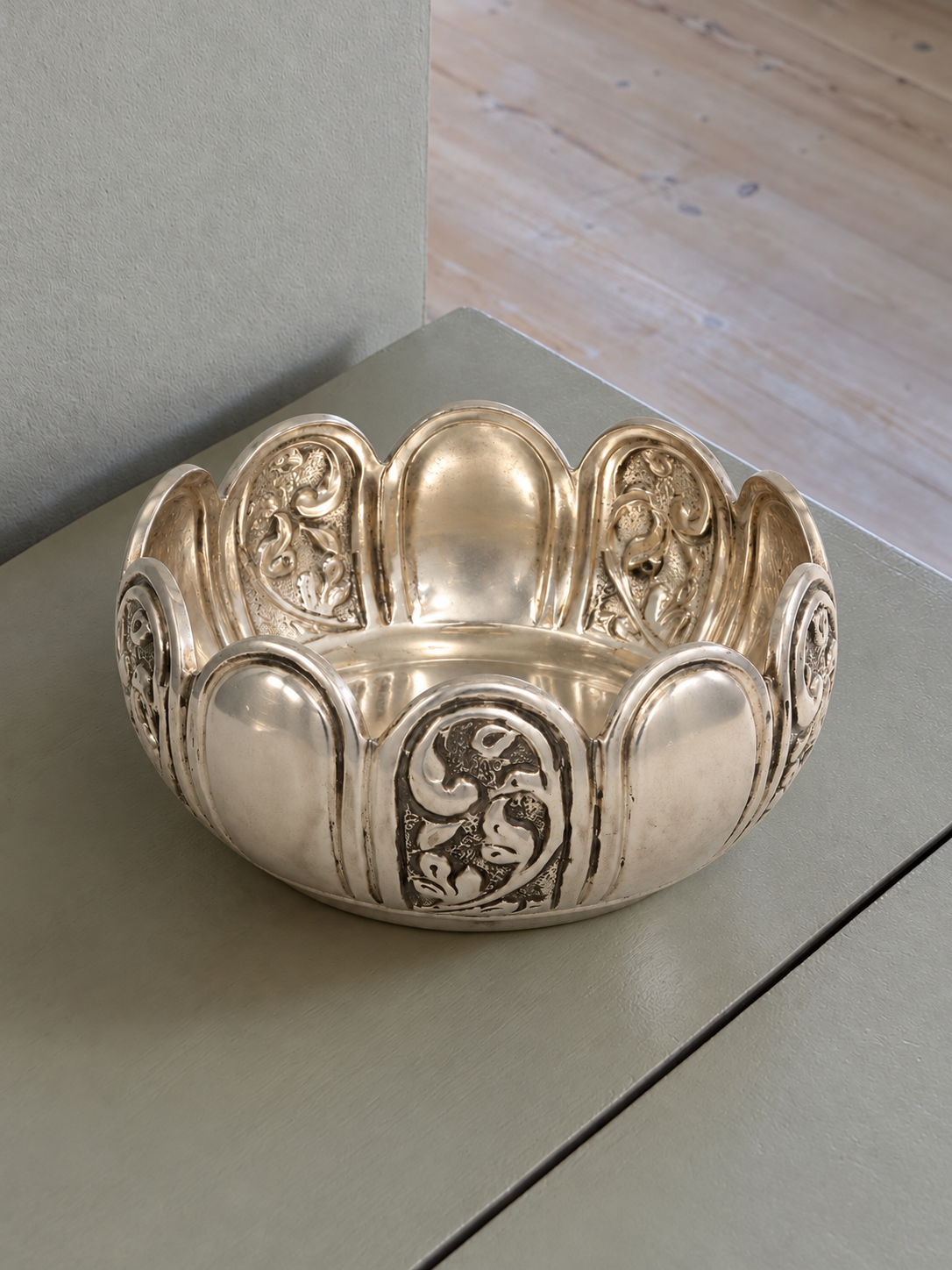 Silver bowl