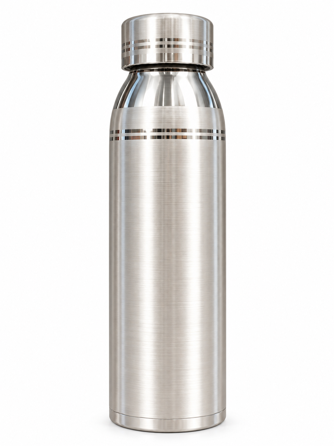 Silver bottle-E