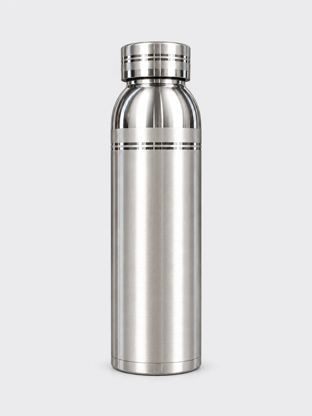 Silver bottle A