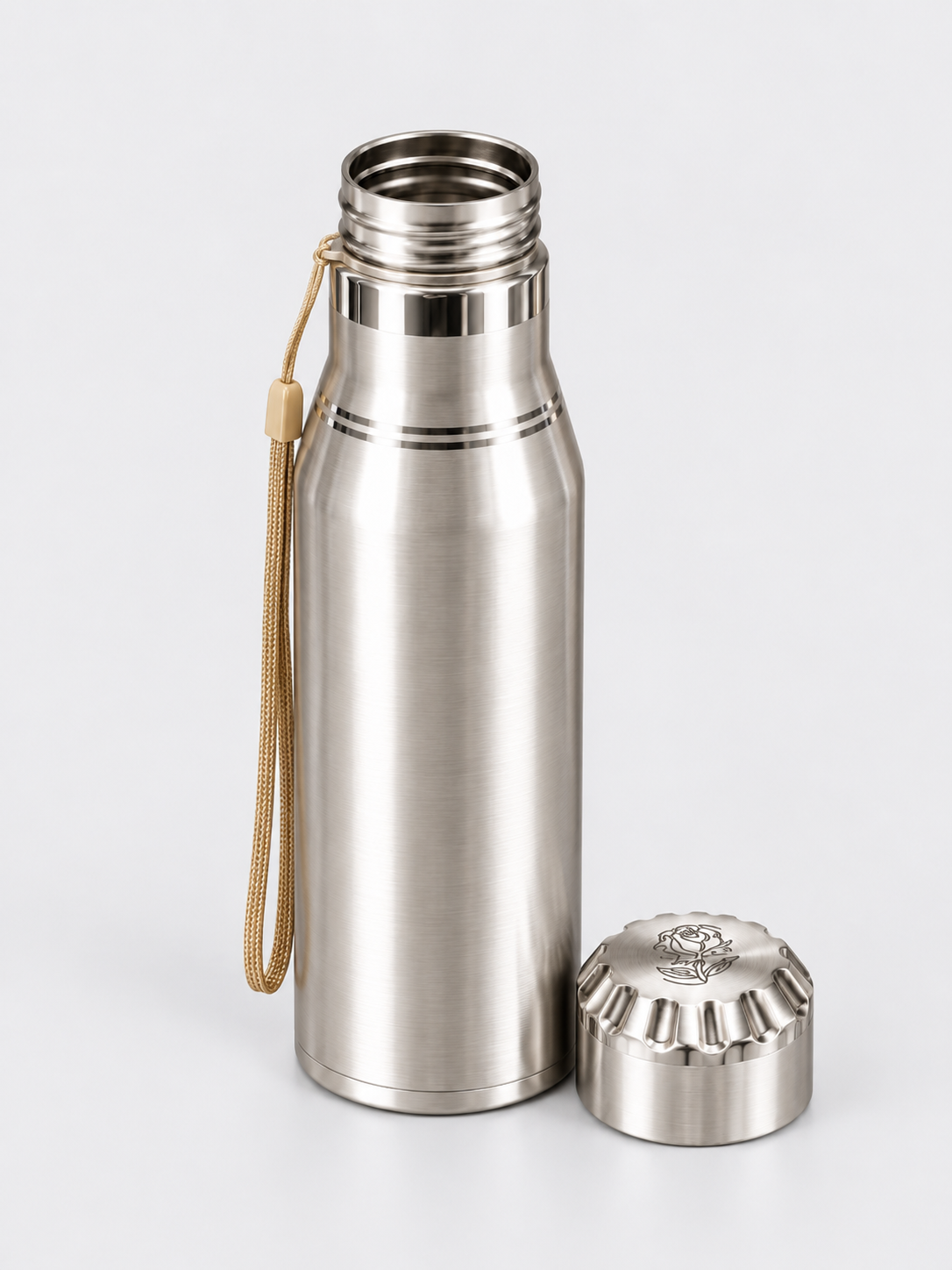 Silver bottle D