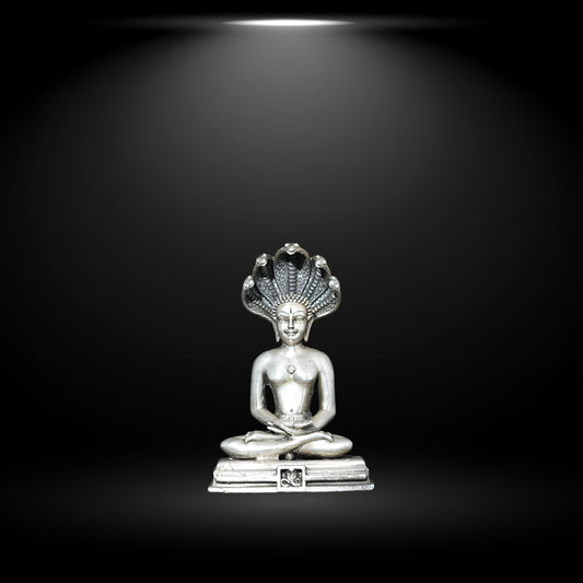 Candrin 925 Parashwanath Ji 2D Idol