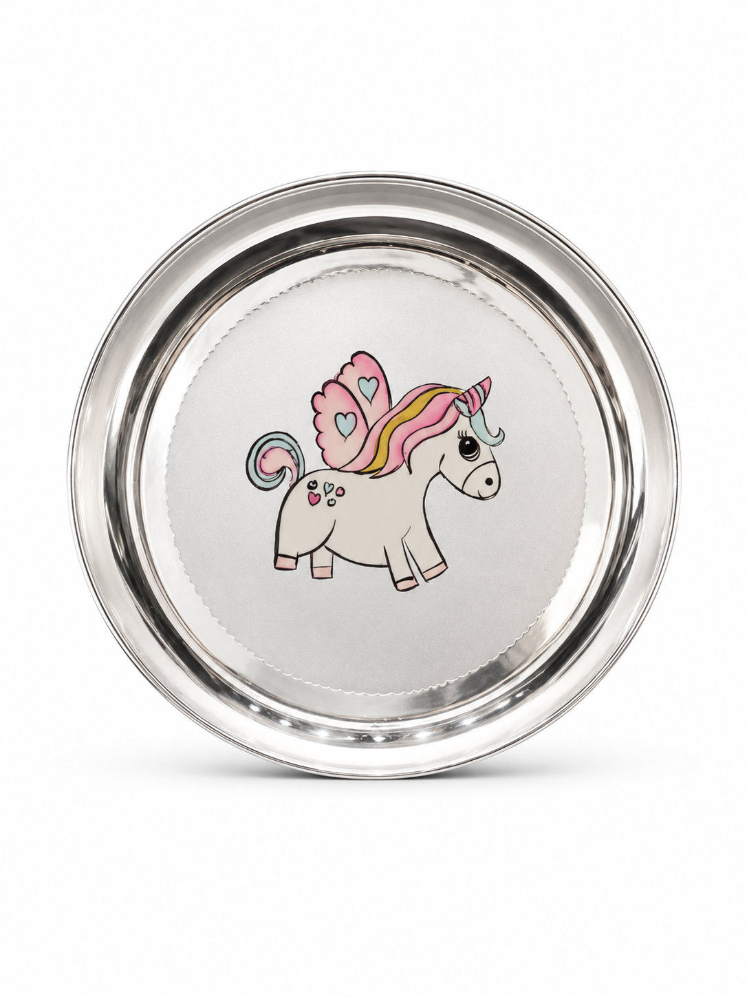 Silver Kids Dinner Set