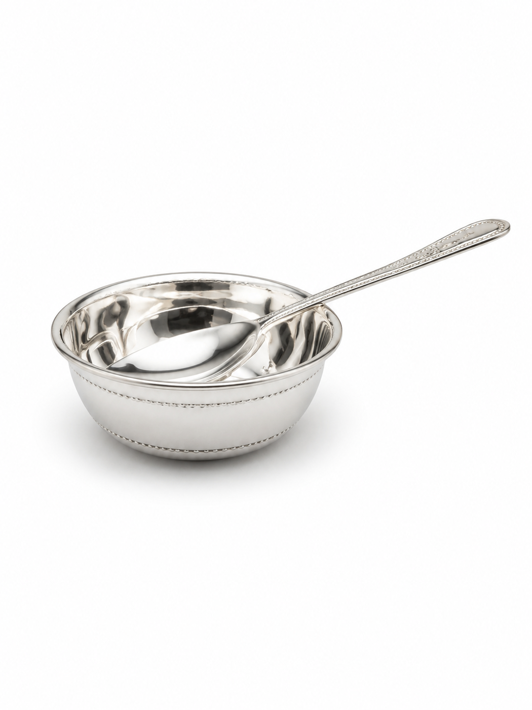 Silver Kids Dinner Set