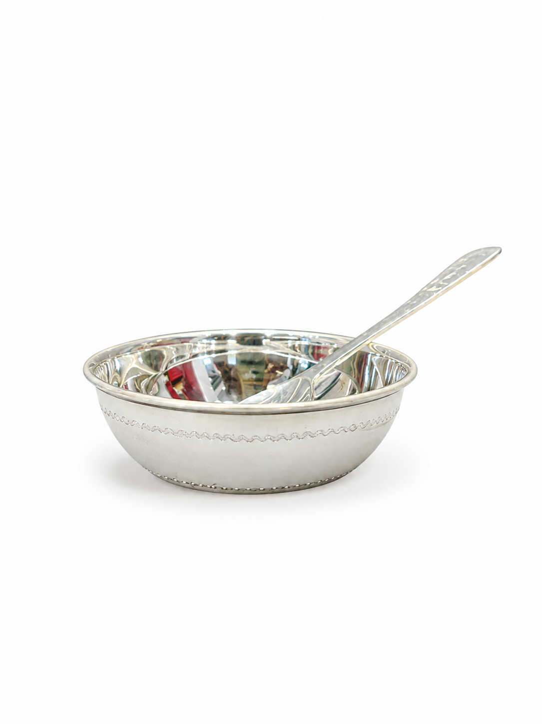 Silver Kids Dinner Set