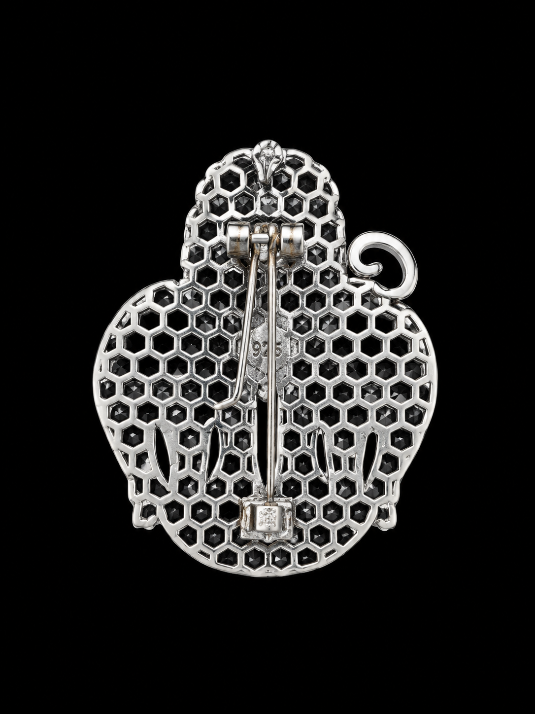 Lion & Wildlife Statement Brooch
