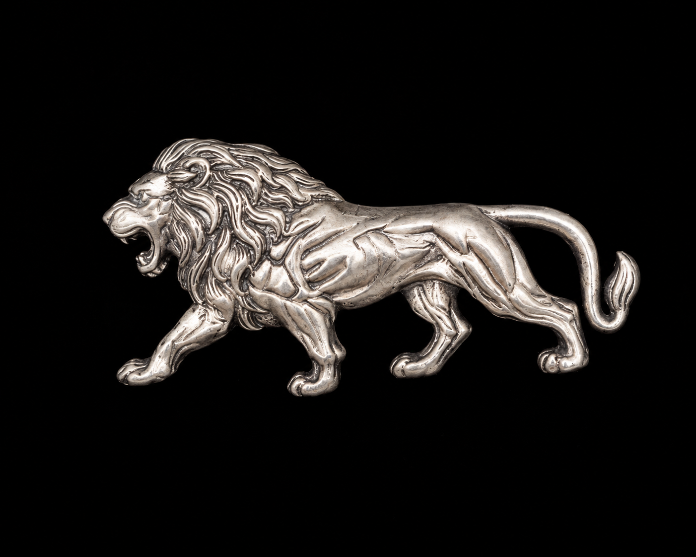 Majestic Lion Brooch