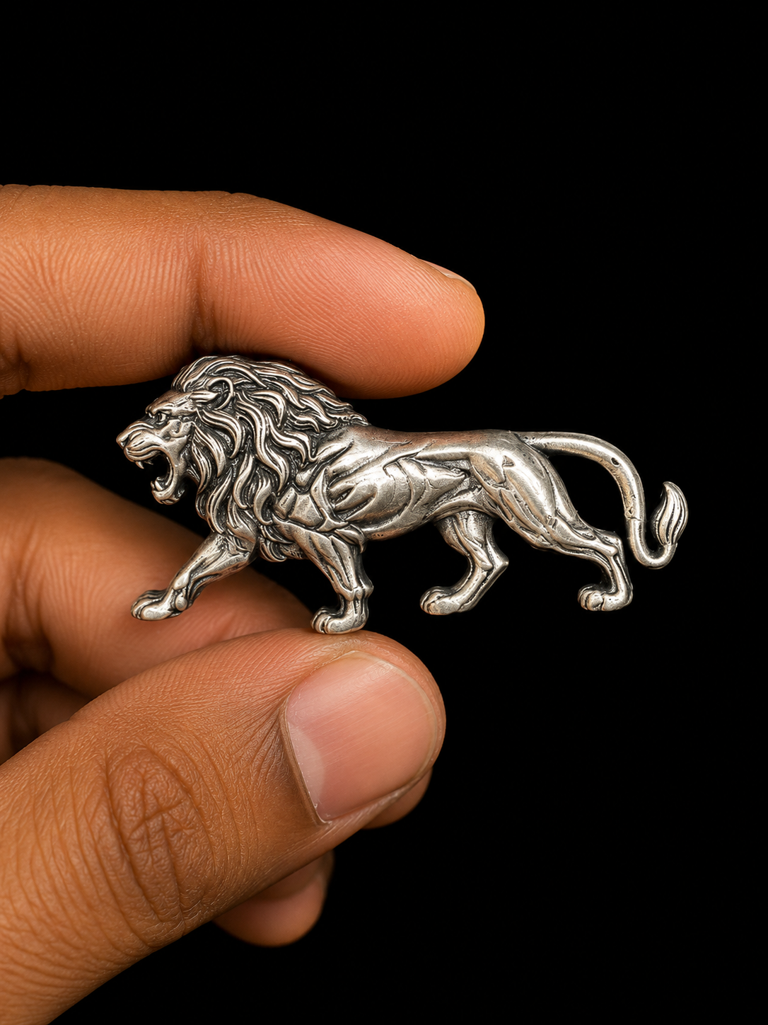 Majestic Lion Brooch