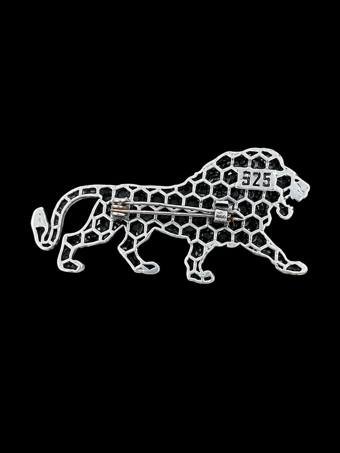 Majestic Lion Brooch