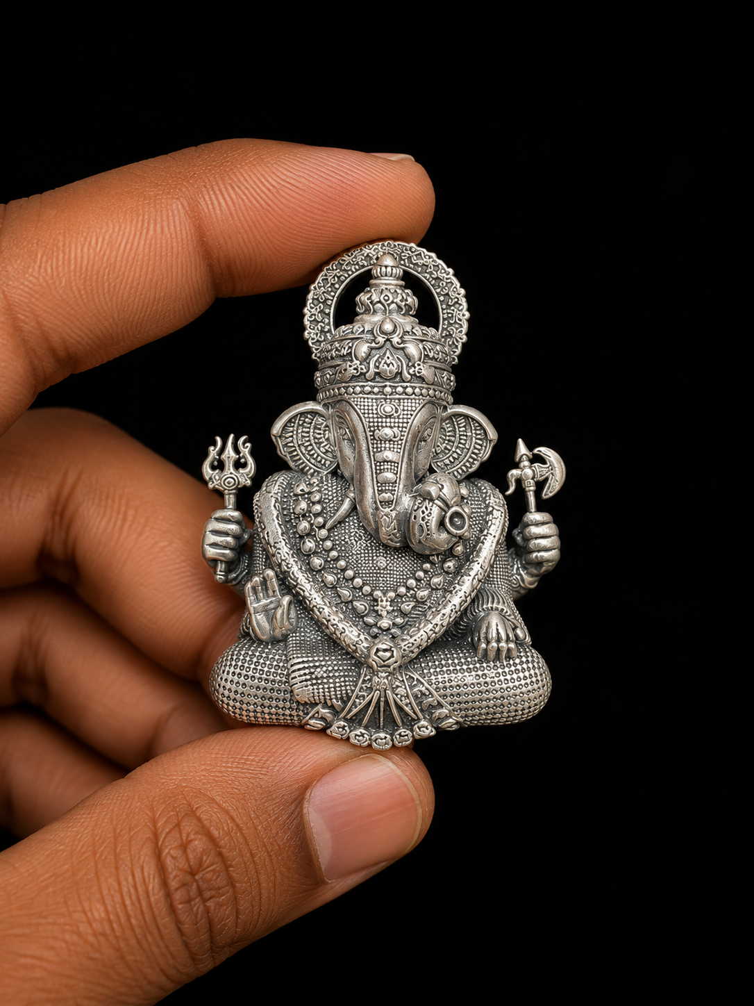 Ganesha Statement Brooch