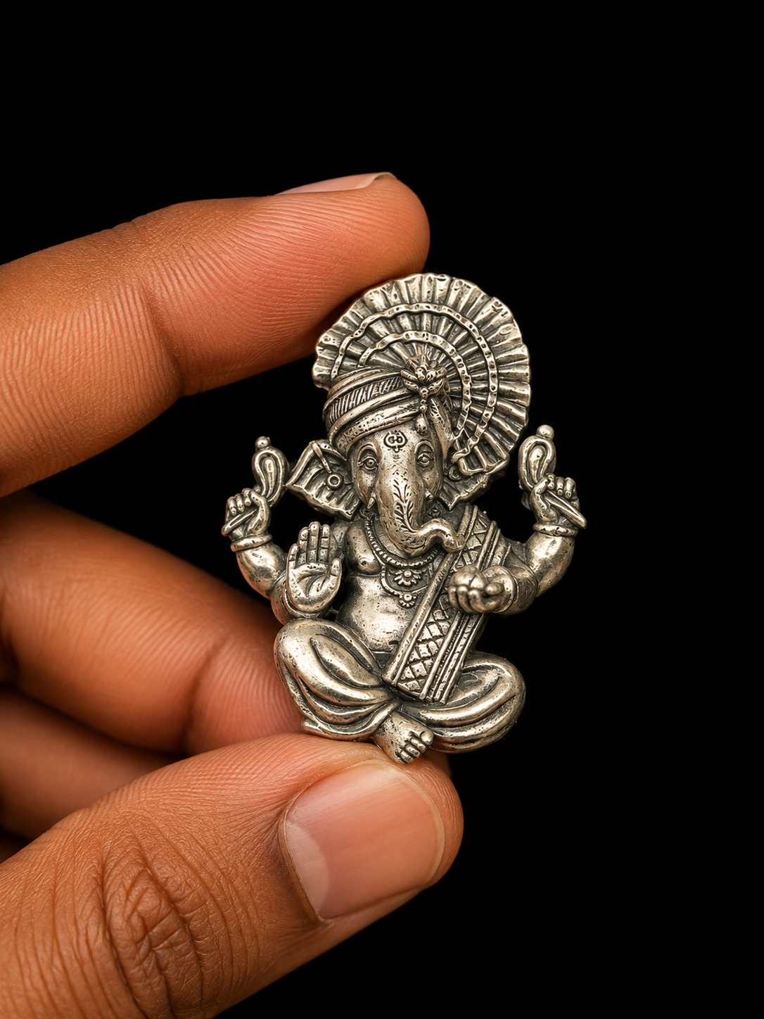 Ganesha Statement Brooch