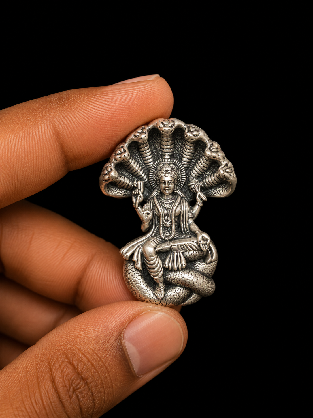 Vishnu Sheshnag Brooch