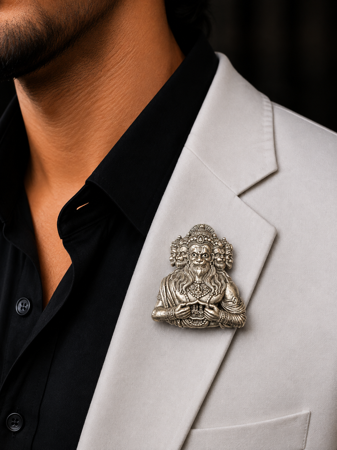 Hanuman Ji Brooch