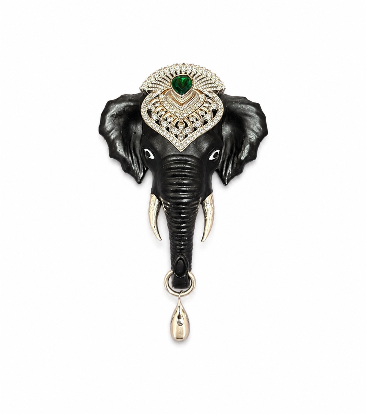 Elephant Maharaja Statement Brooch