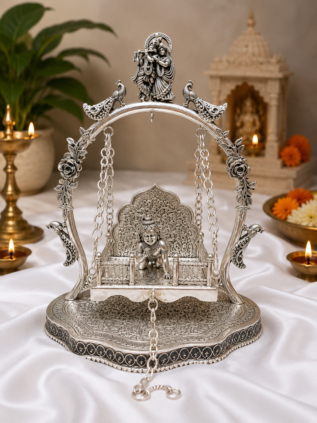 Silver Jhula – Janmashtami Special