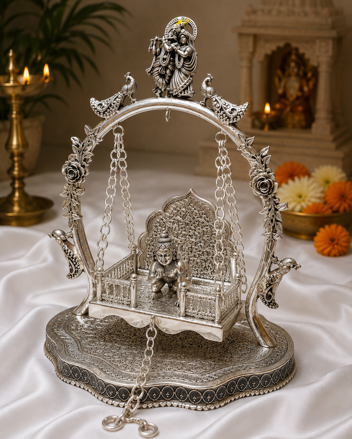 Silver Jhula – Janmashtami Special