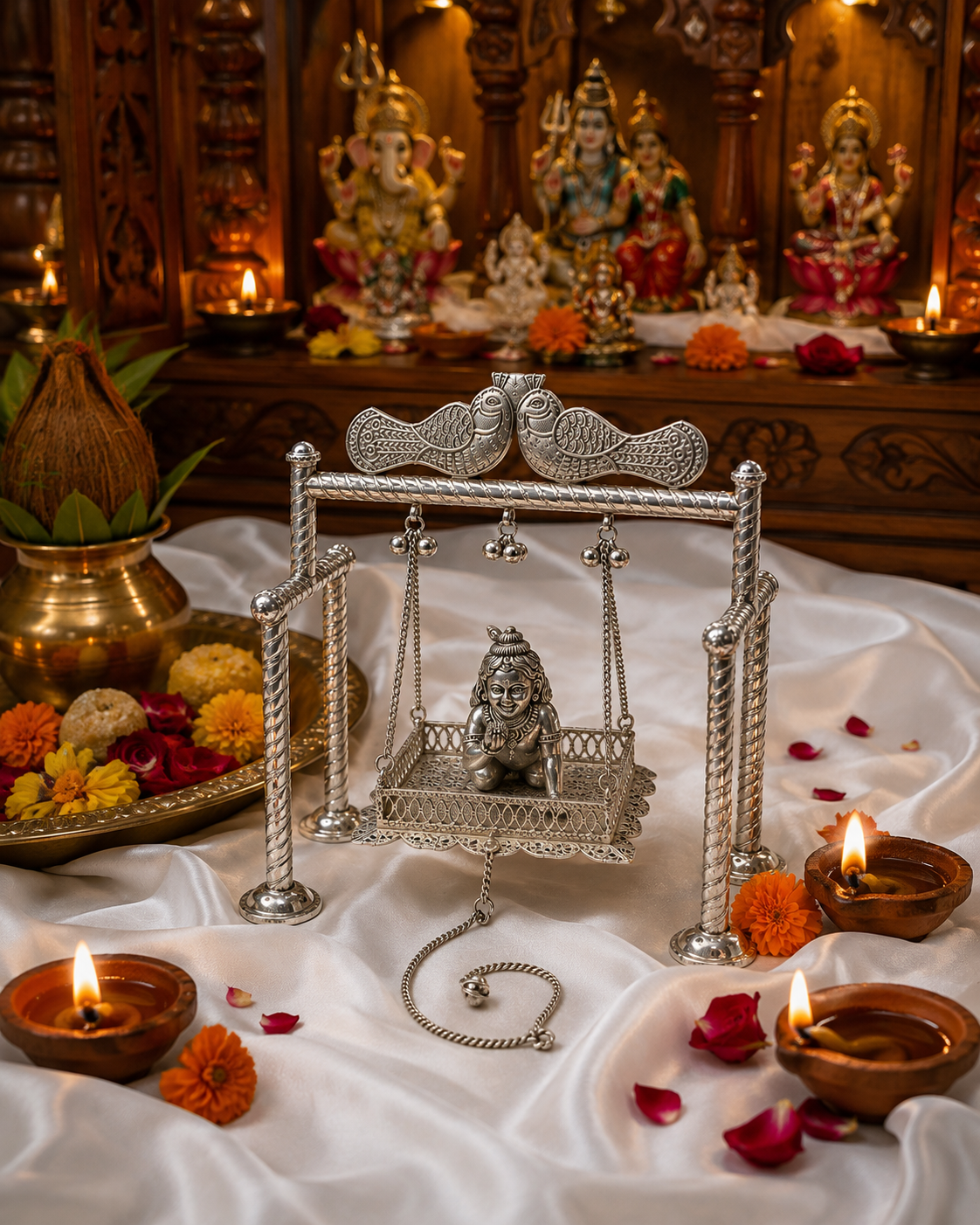Silver Jhula – Janmashtami Special