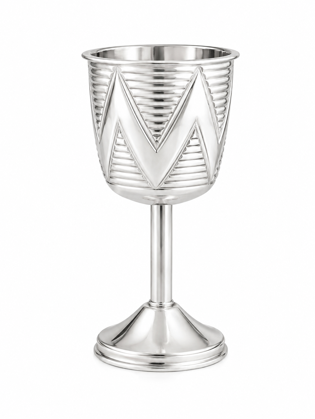 Silver wine Glass