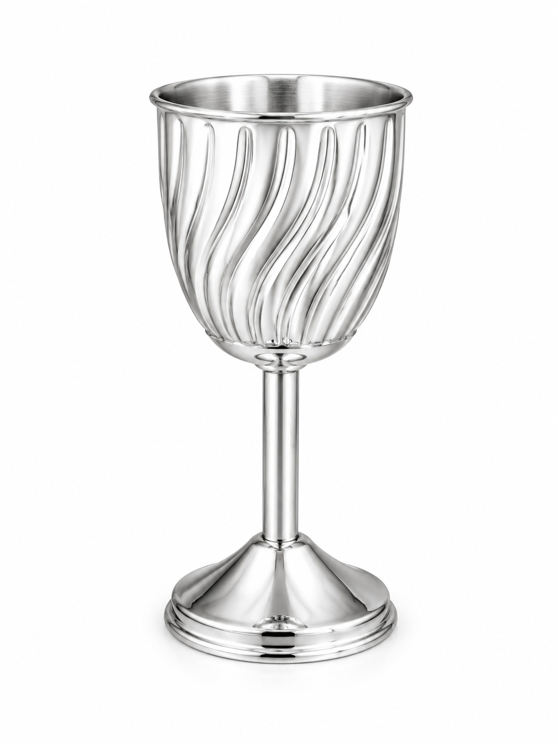 Silver Wine Glass