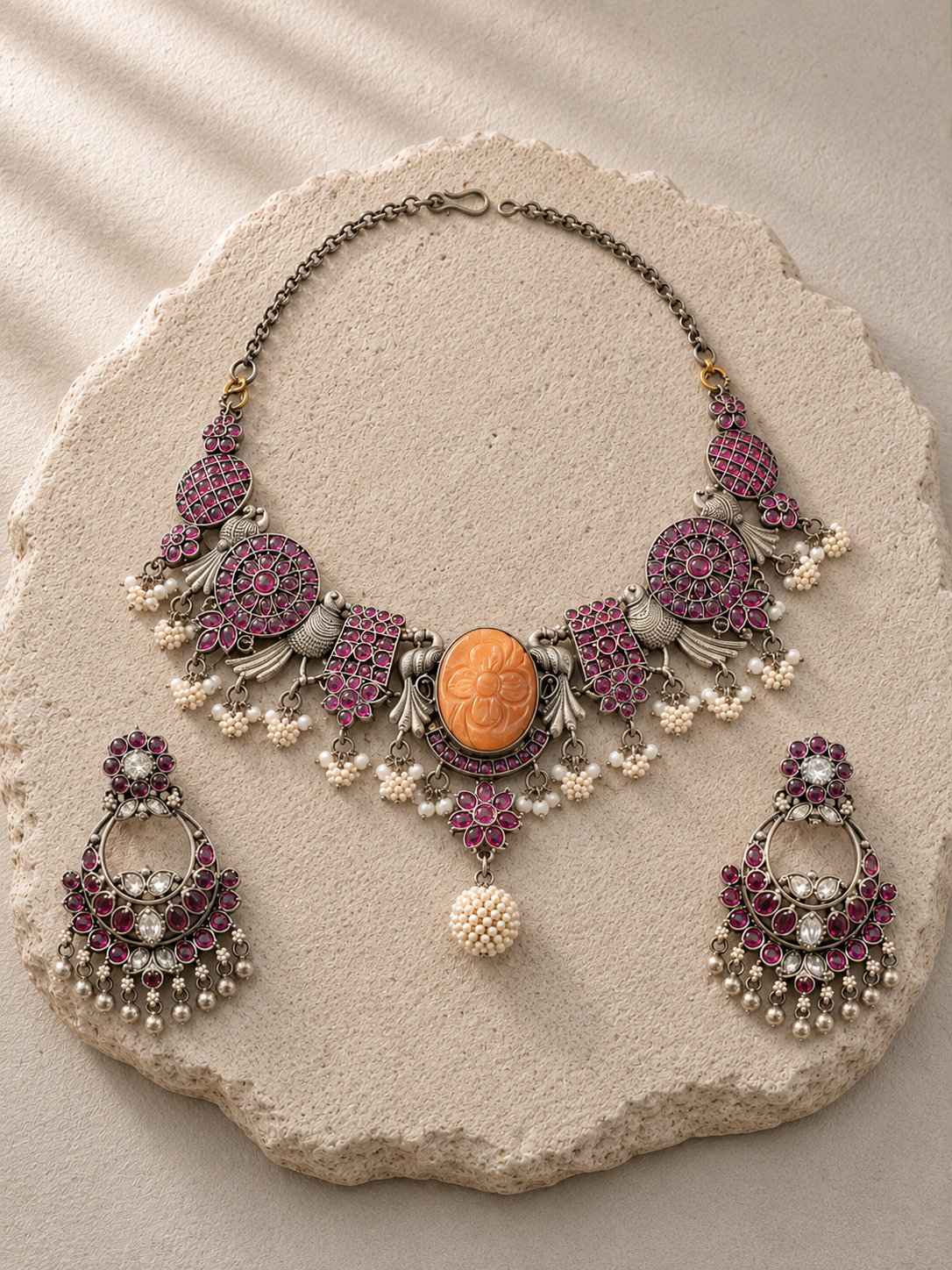 Silver Statement Necklace