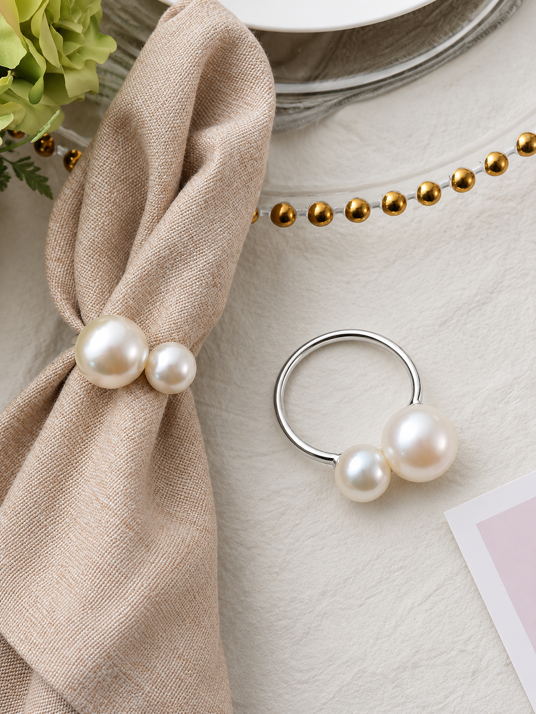 Silver Napkin Rings