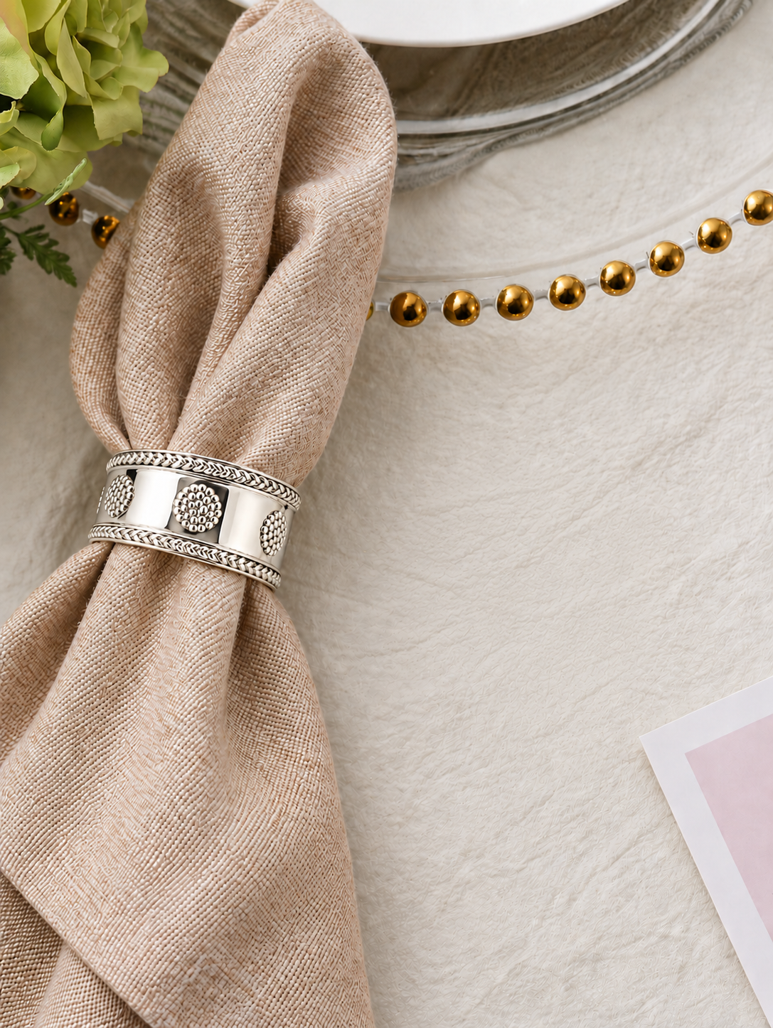 Silver Napkin Rings