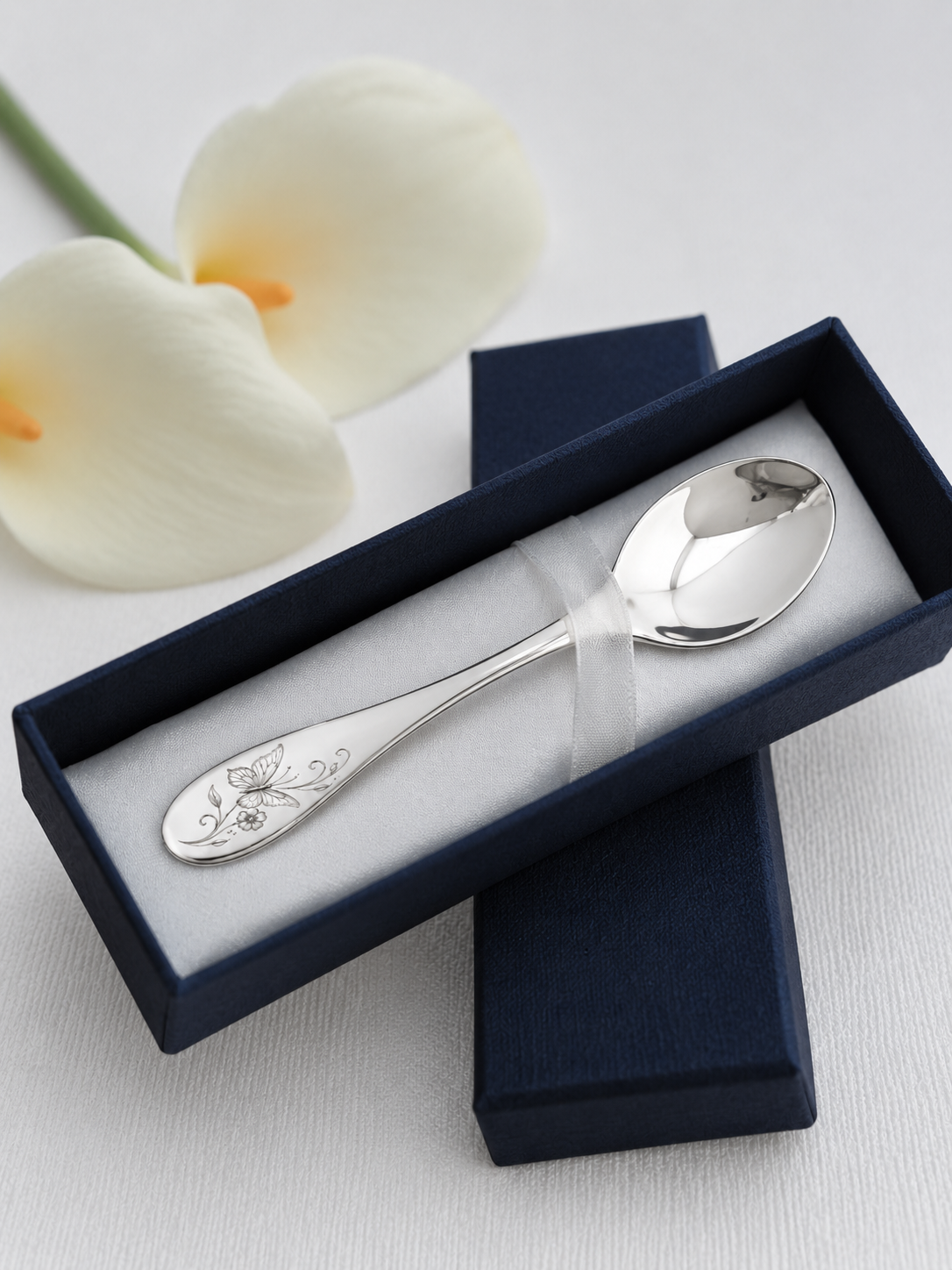 Silver plated two-piece flatware set