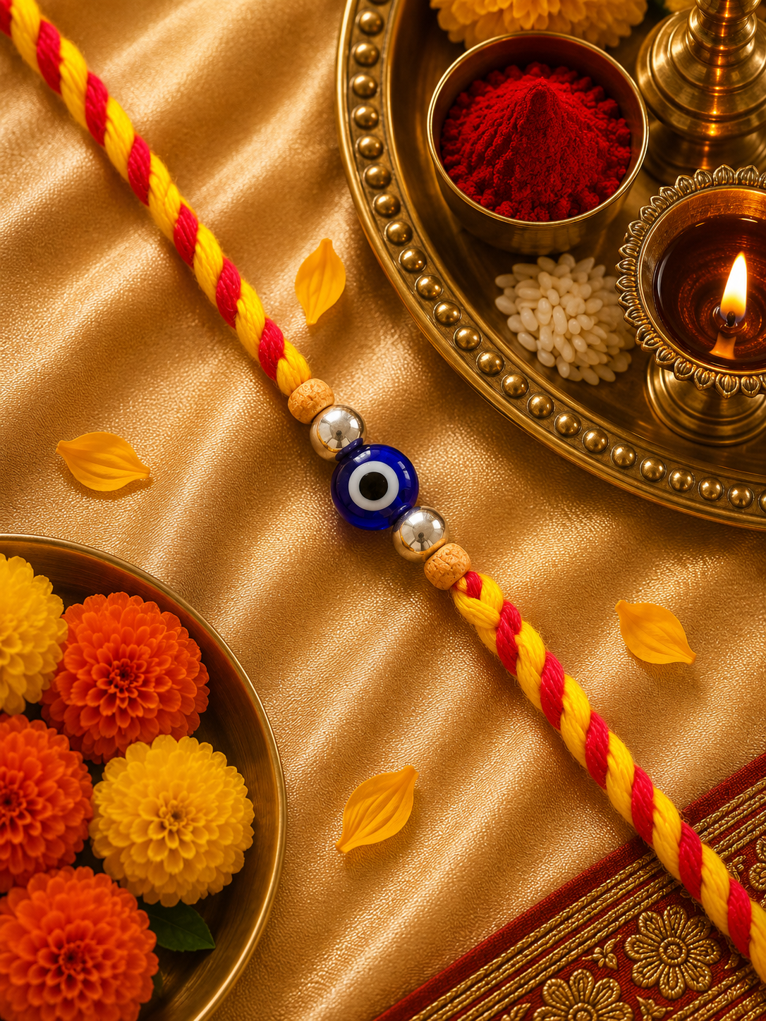 Evil Eye Blue Rakhi