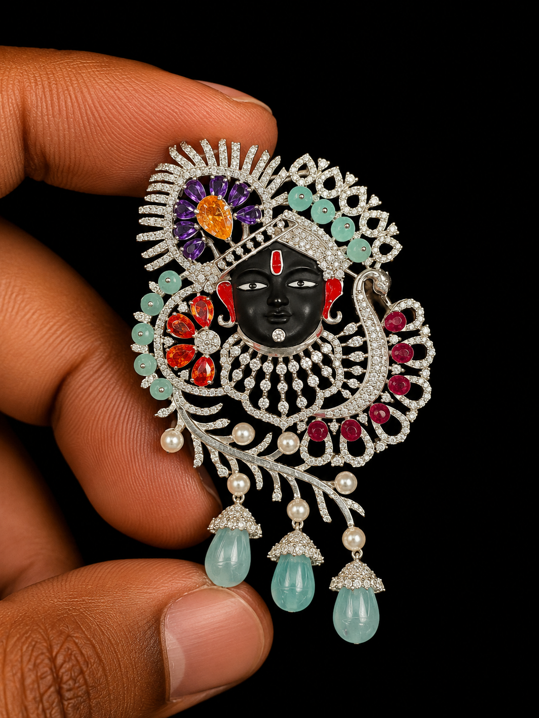 Banke Bihari Brooch