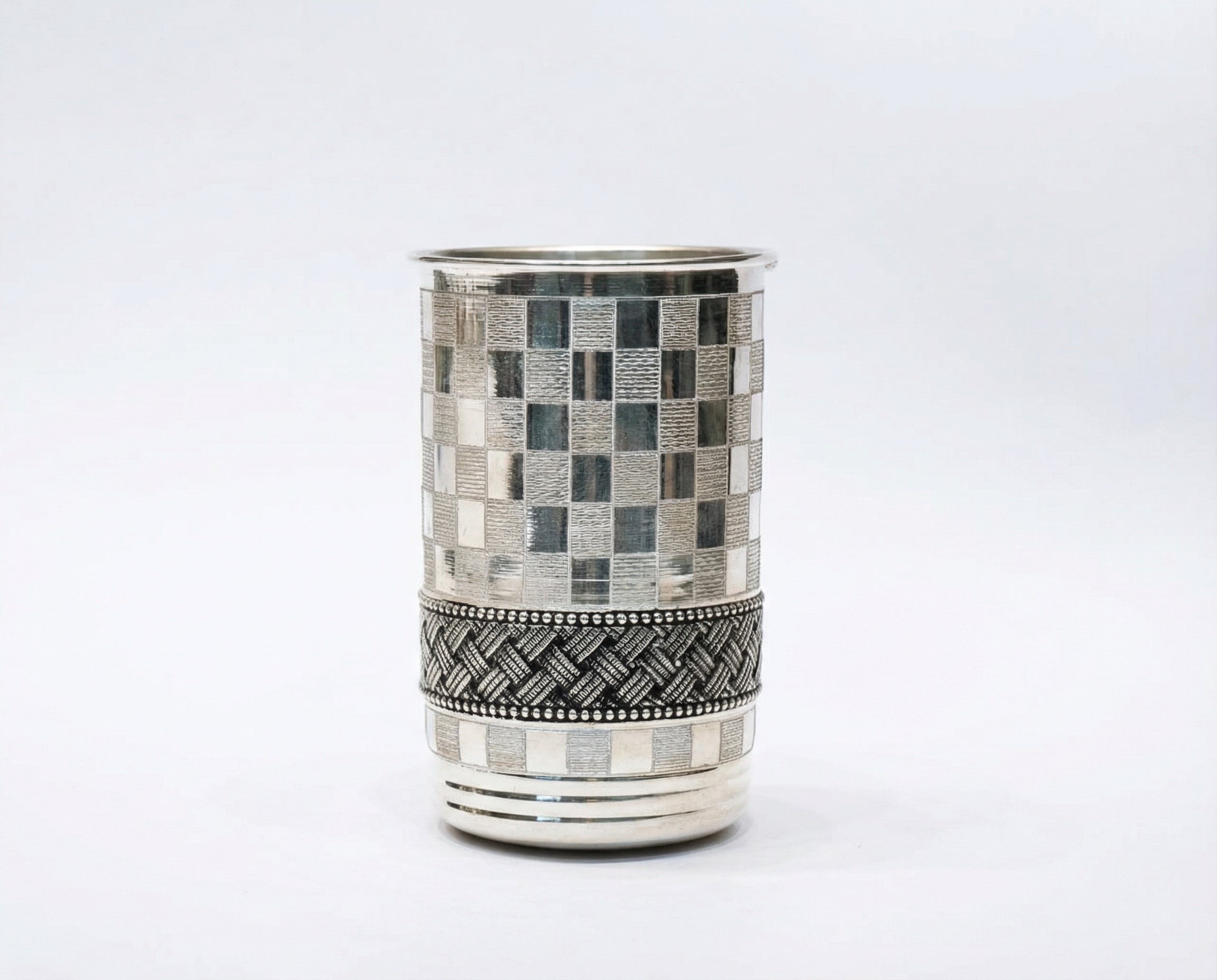 Cube Silver Cup