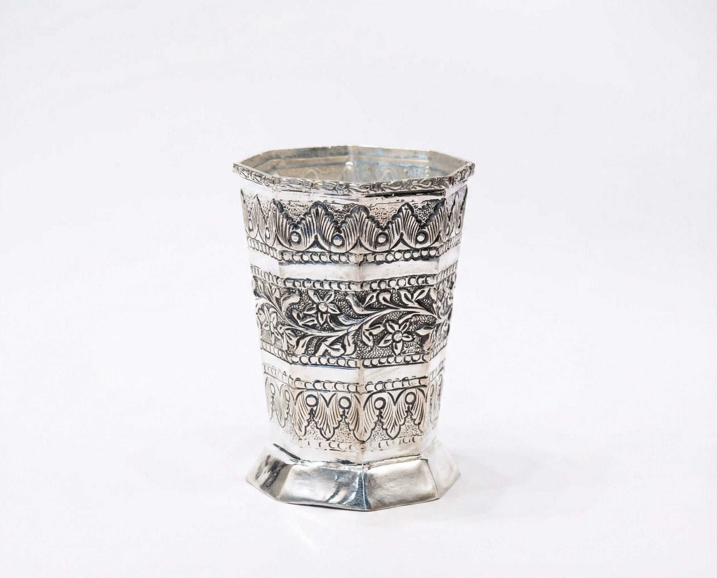 hexagon Silver Cup