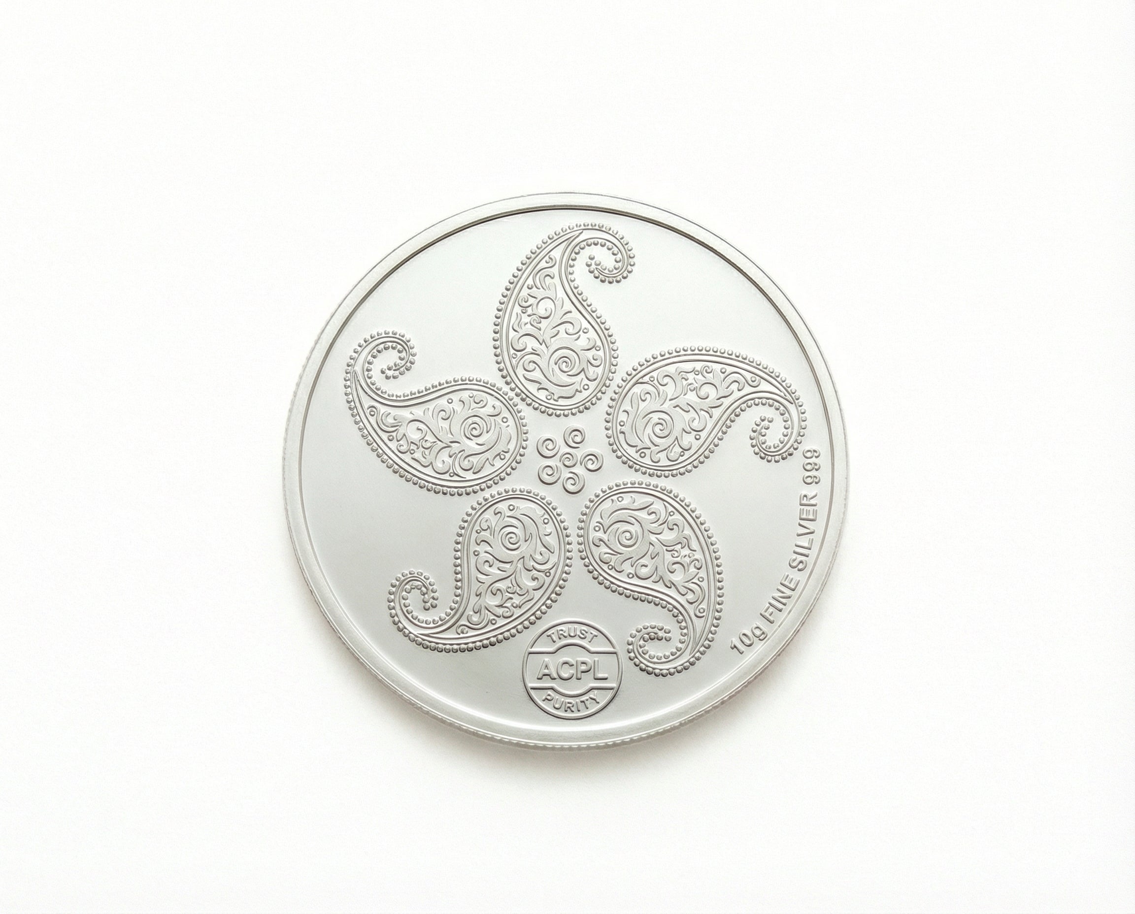 Peacock Silver Coin 20 mg