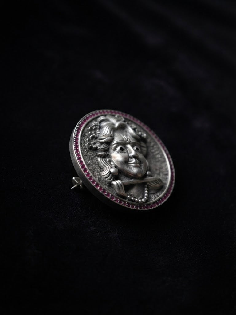 shree Krishna Designer Brooch