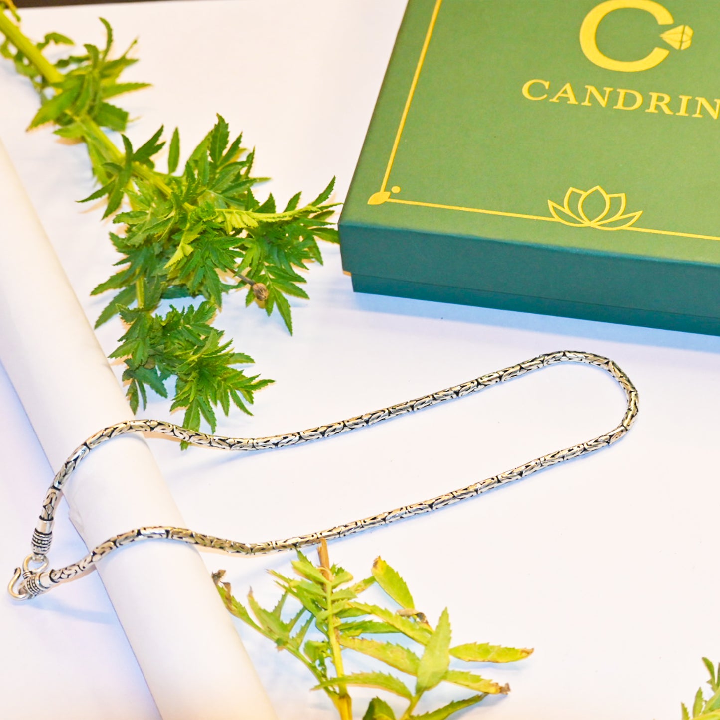 Candrin Oxidise Men Chain