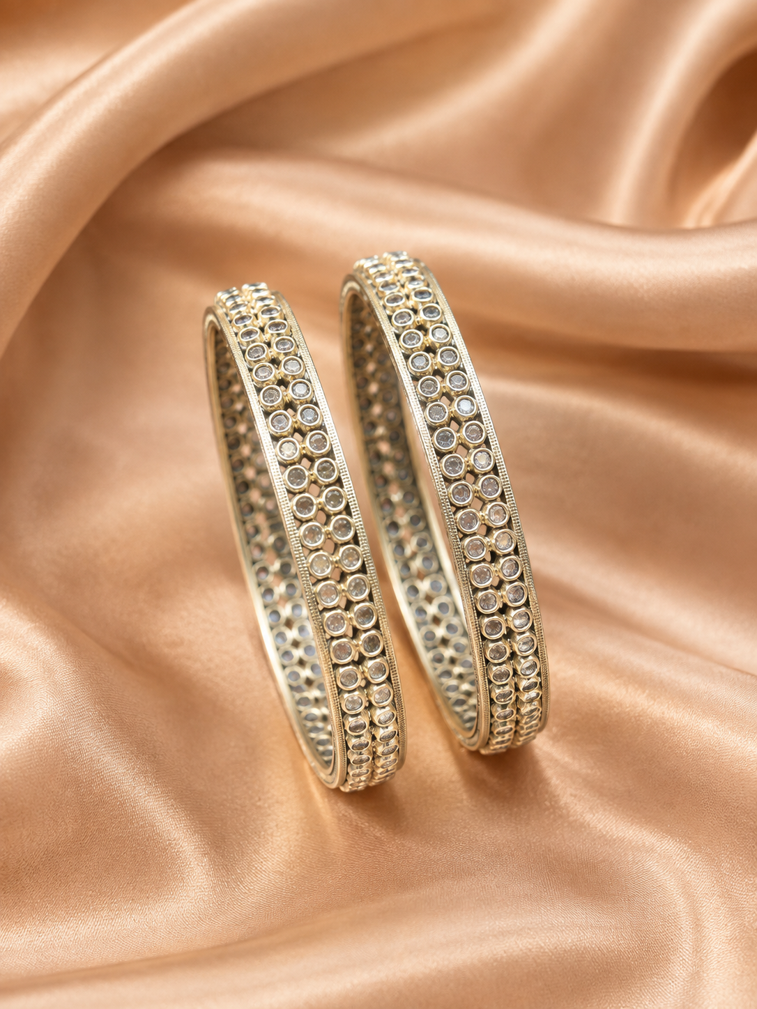 Silver Designer Bangles