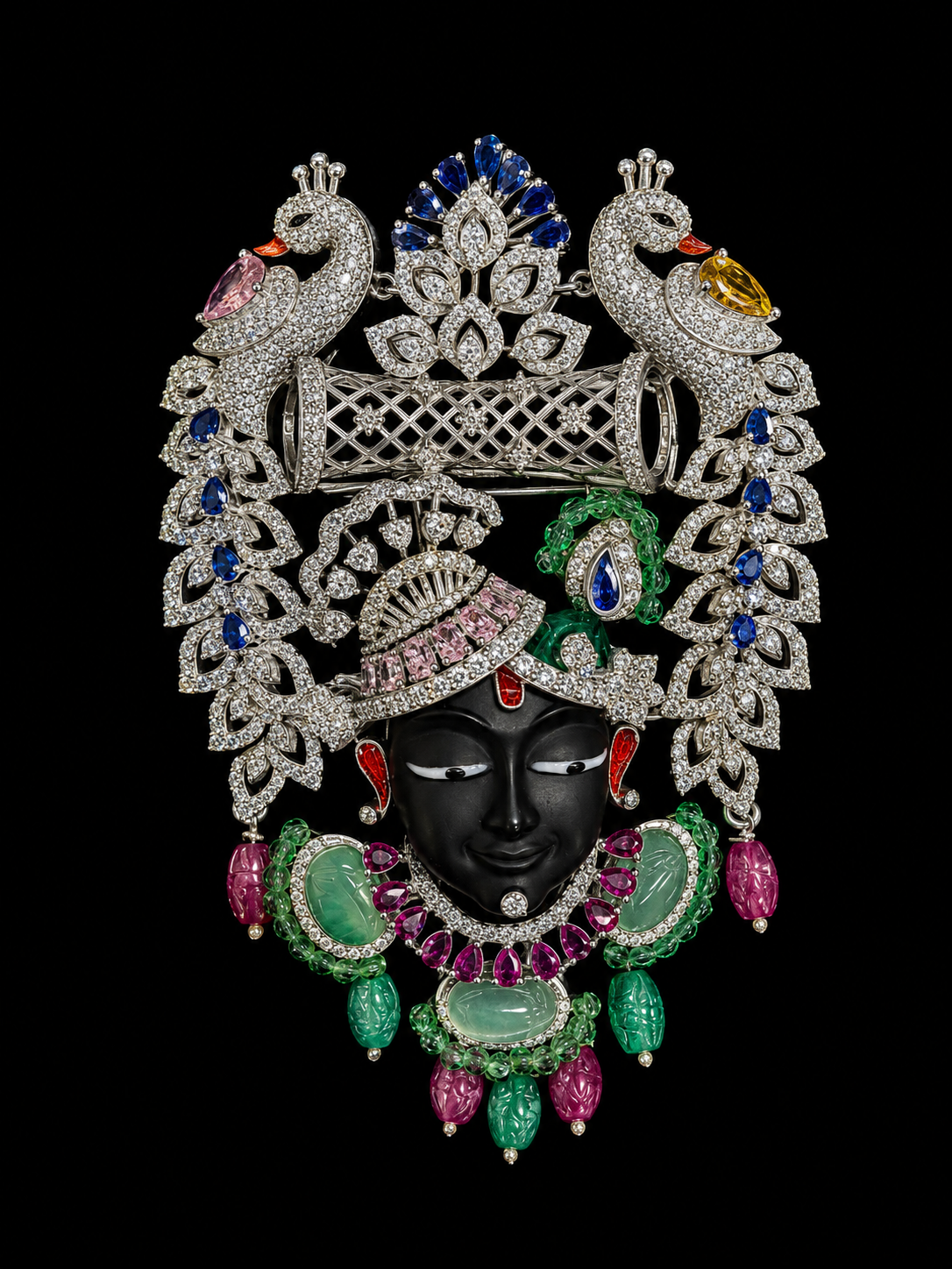 Krishna Statement Brooch