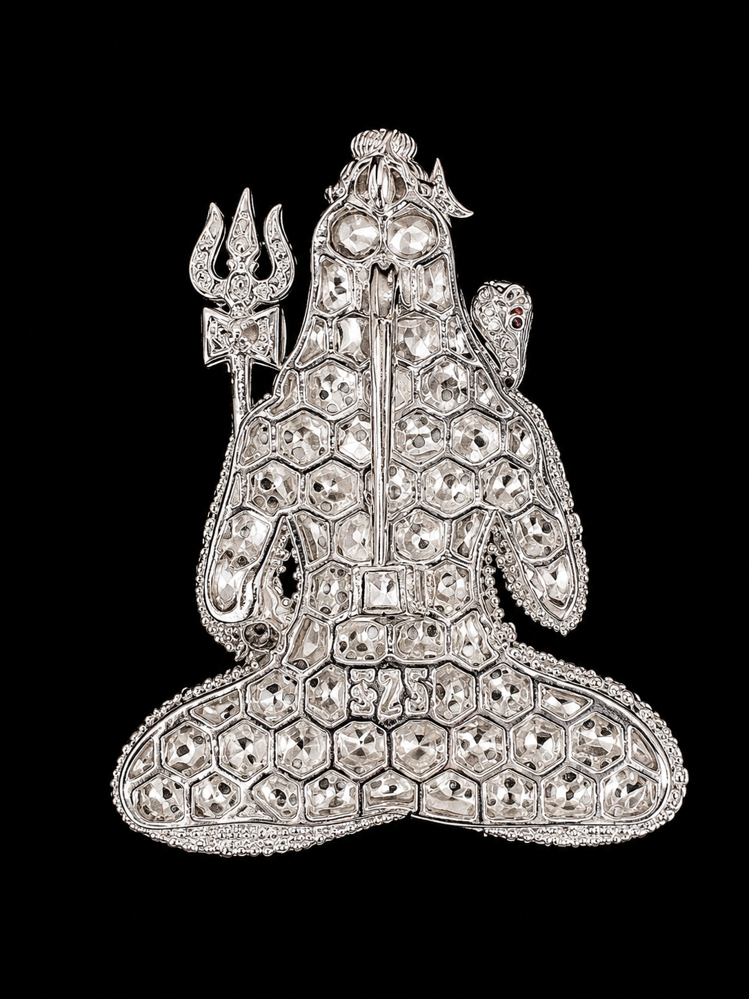Lord Shiva Designer Brooch