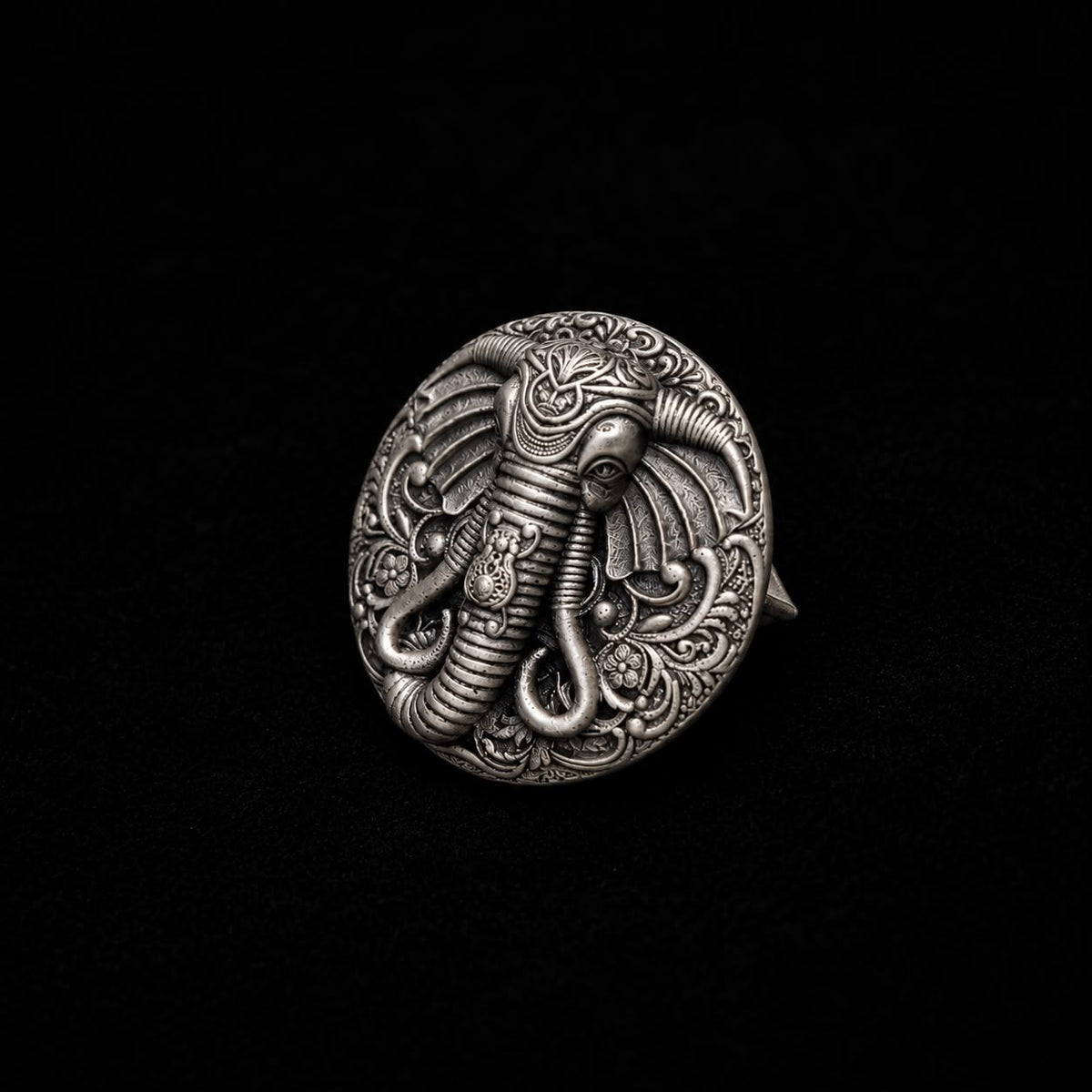 Vintage Elephant Designer Brooch
