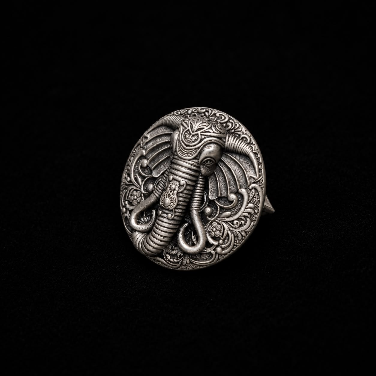 Vintage Elephant Designer Brooch