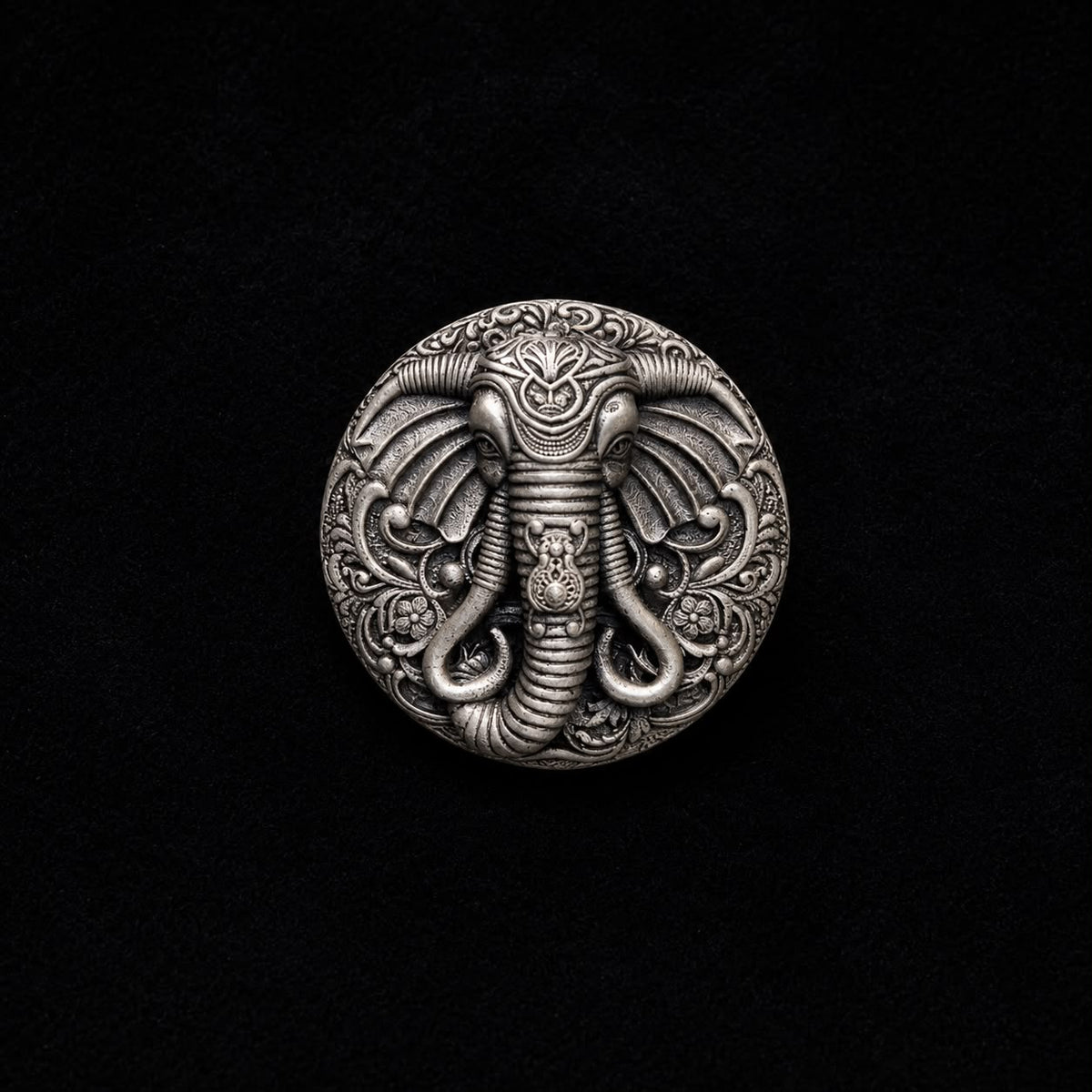 Vintage Elephant Designer Brooch